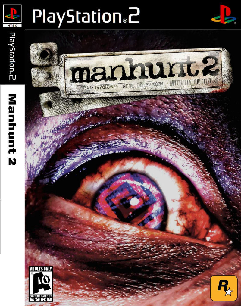 The cover of Manhunt 2 rated AO!!!!!!!!!!!! Games Photo