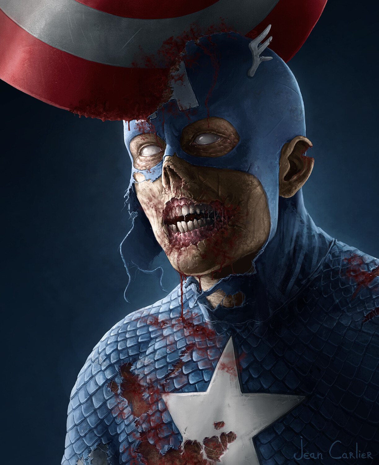 Jean Carlier Captain America