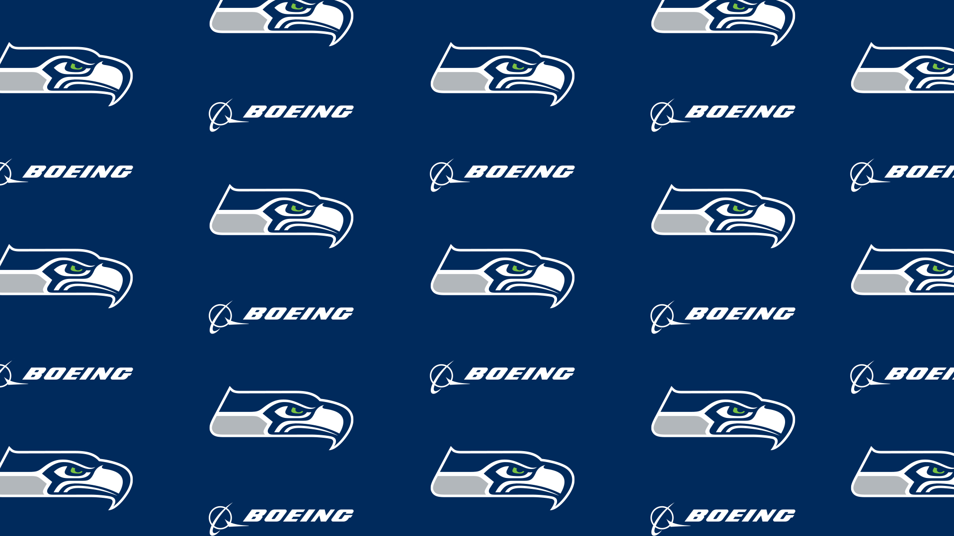 Seahawks Video Conferencing Background