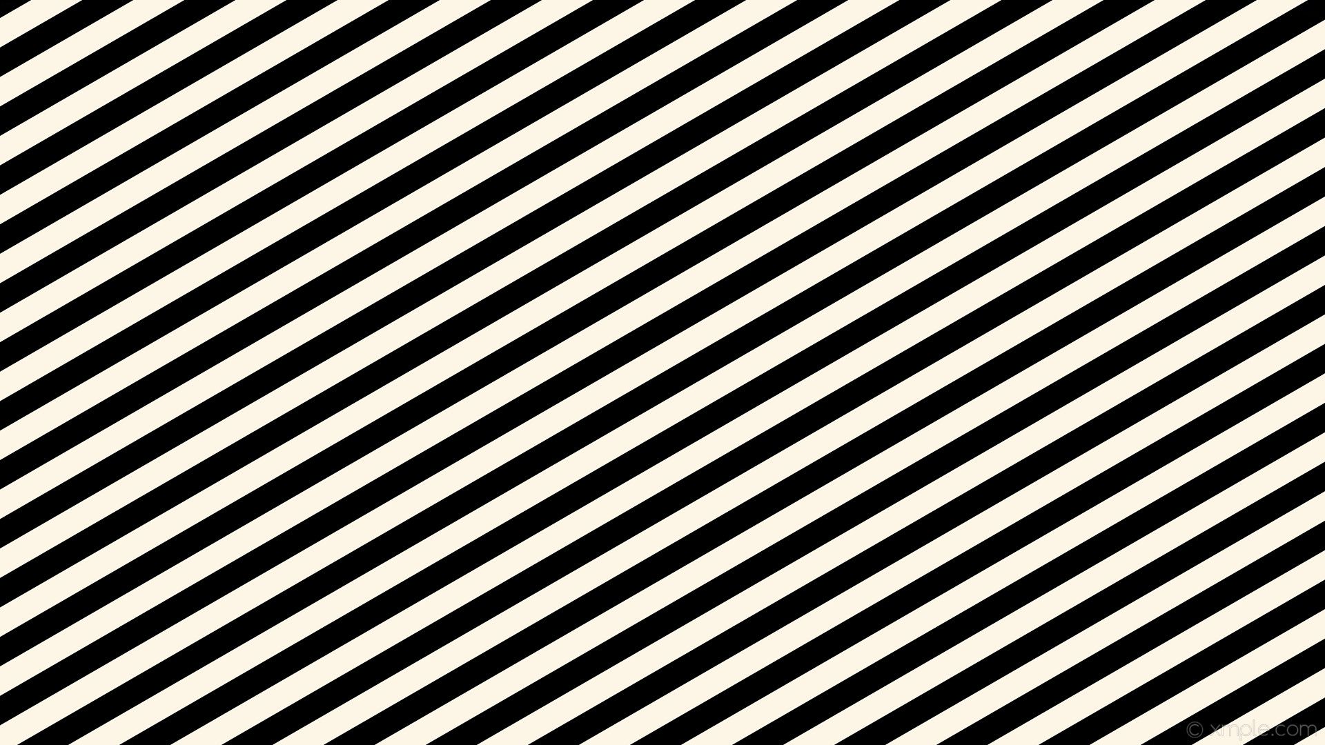 Black and White Diagonal Striped Wallpaper