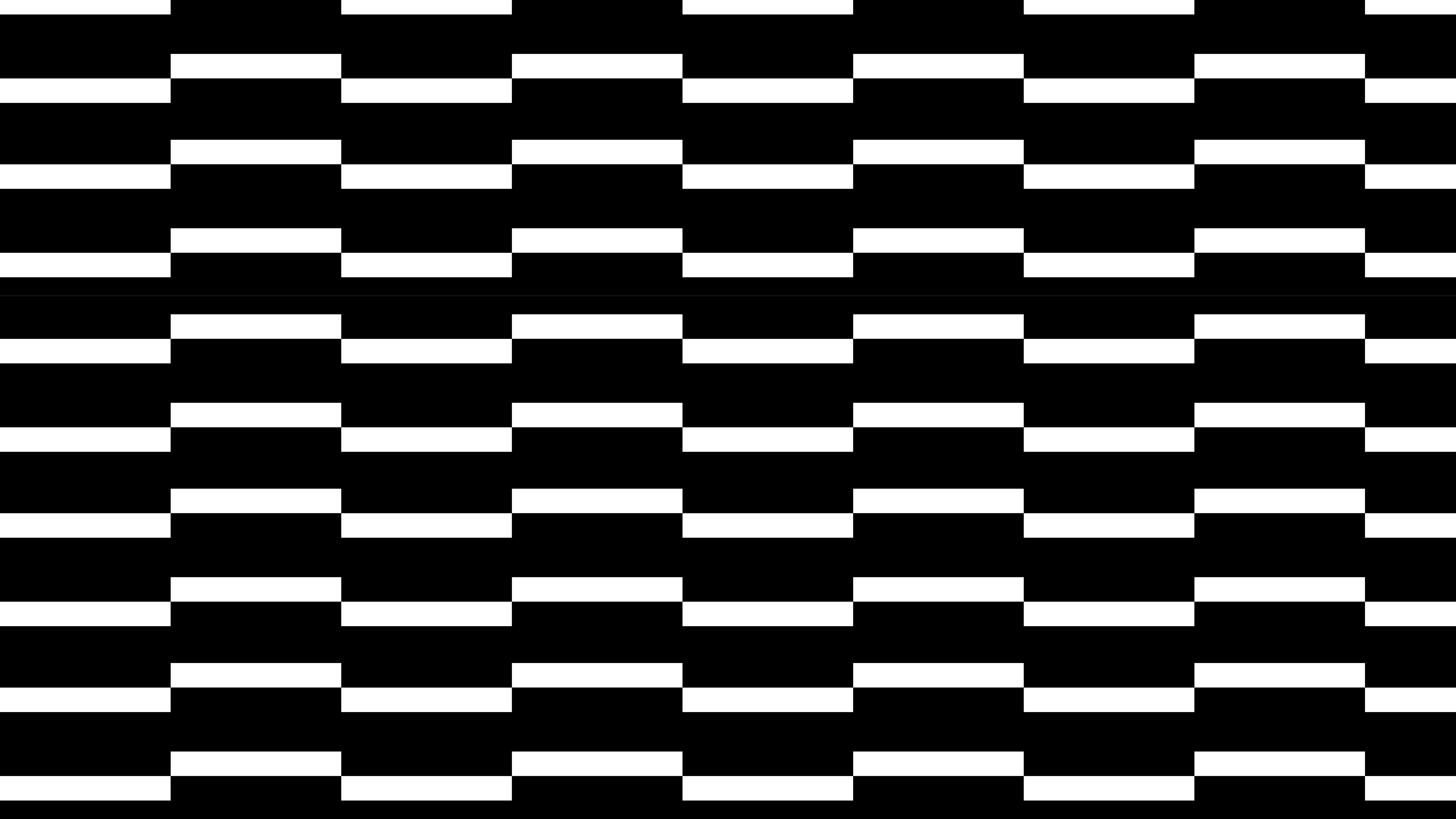 Black slender Stripes White