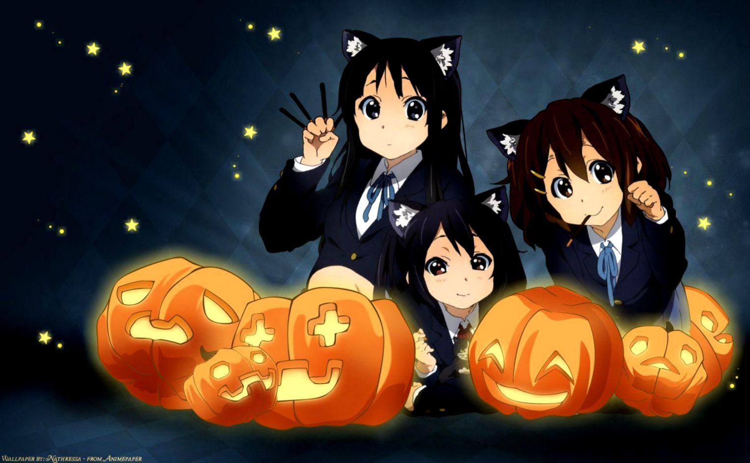 Aesthetic anime halloween HD wallpapers | Pxfuel