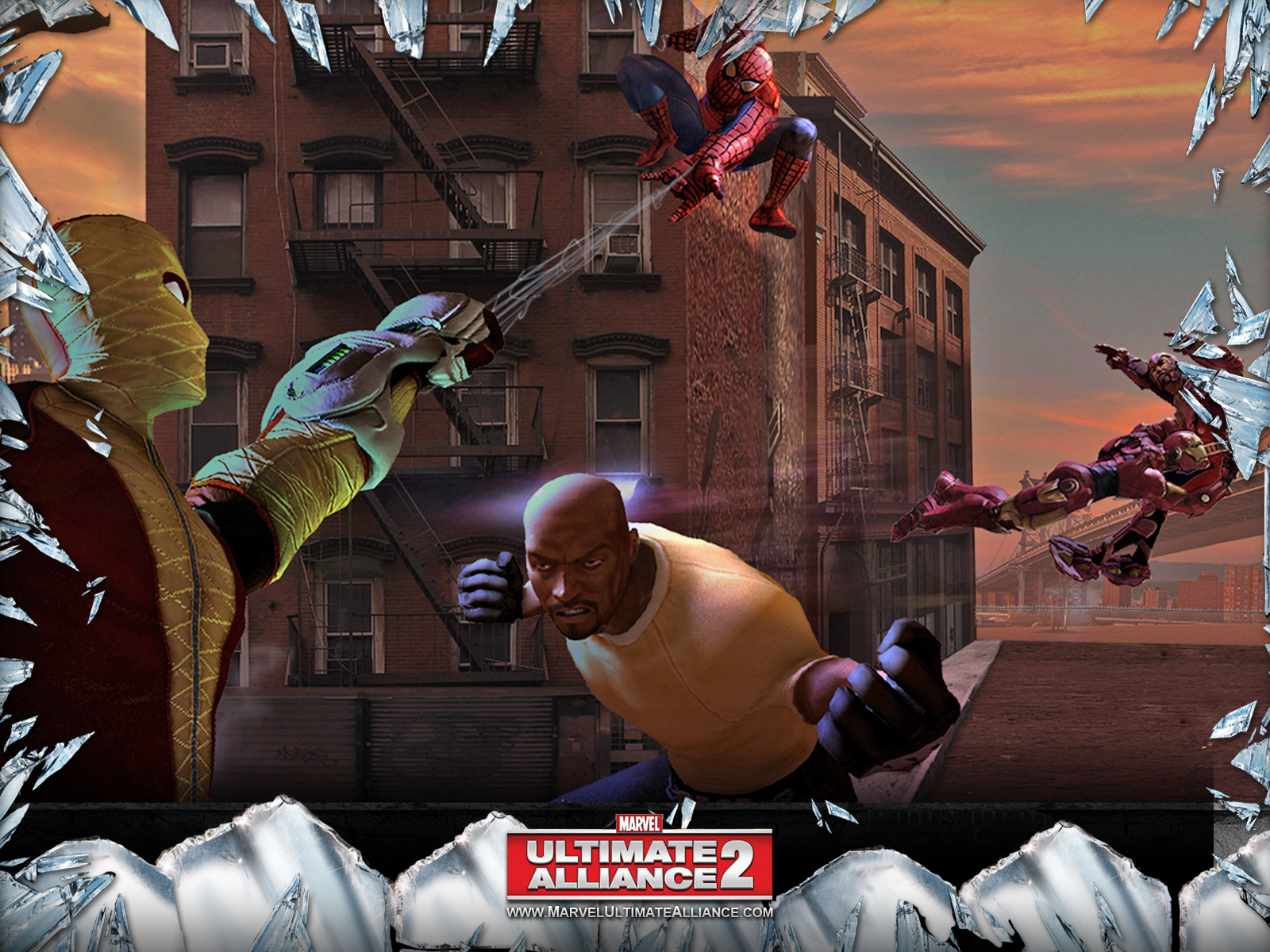 Marvel Ultimate Alliance 2 Wallpaper 3 Spider Man