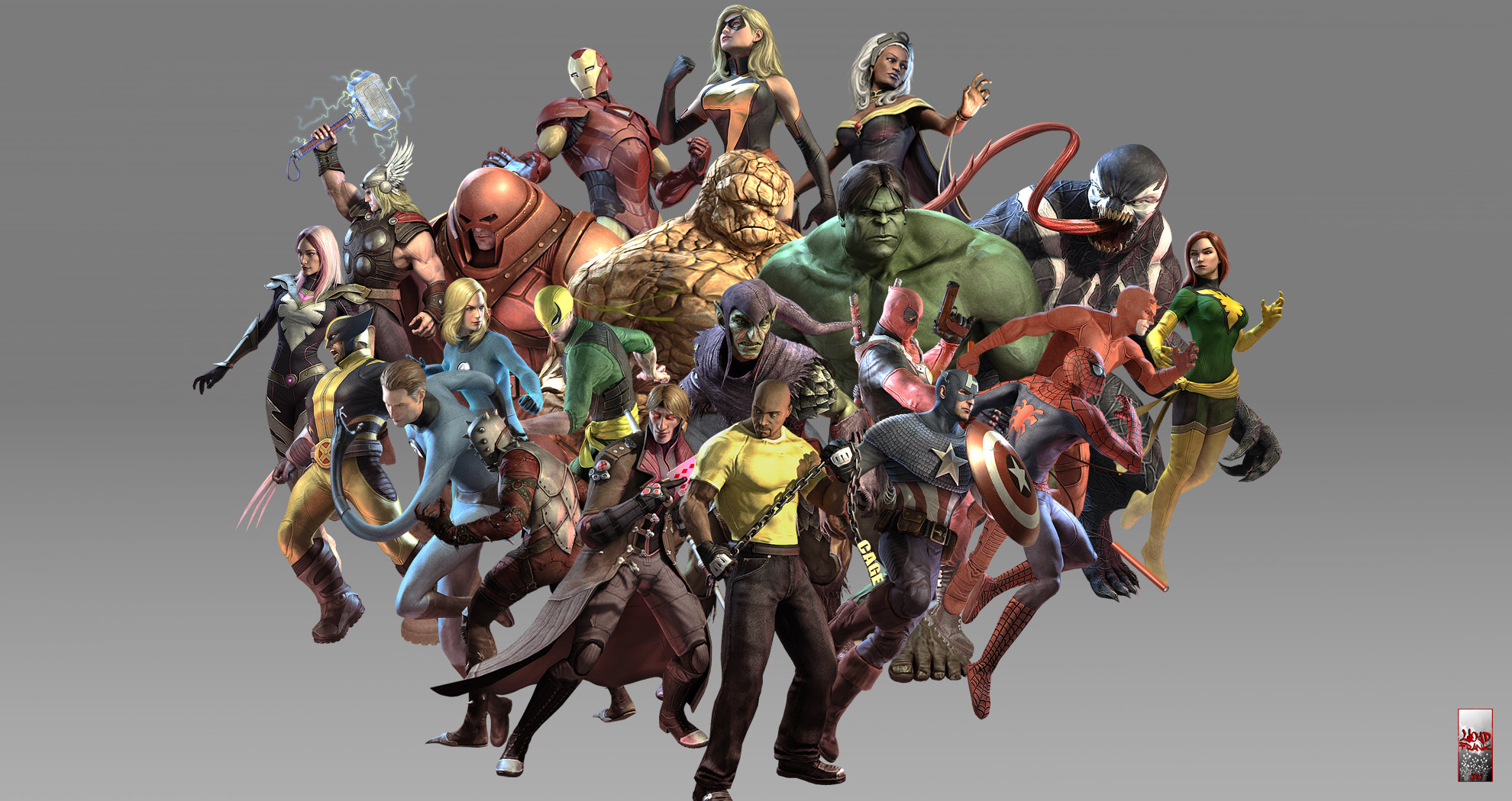 Download Latest HD Wallpaper of, Games, Marvel Ultimate Alliance 2