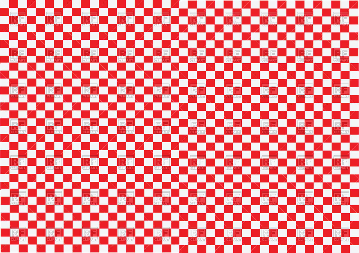 Red and White Checkered Wallpaper