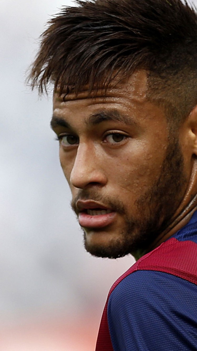 Neymar face HD Wallpaper iPhone 6 / 6S