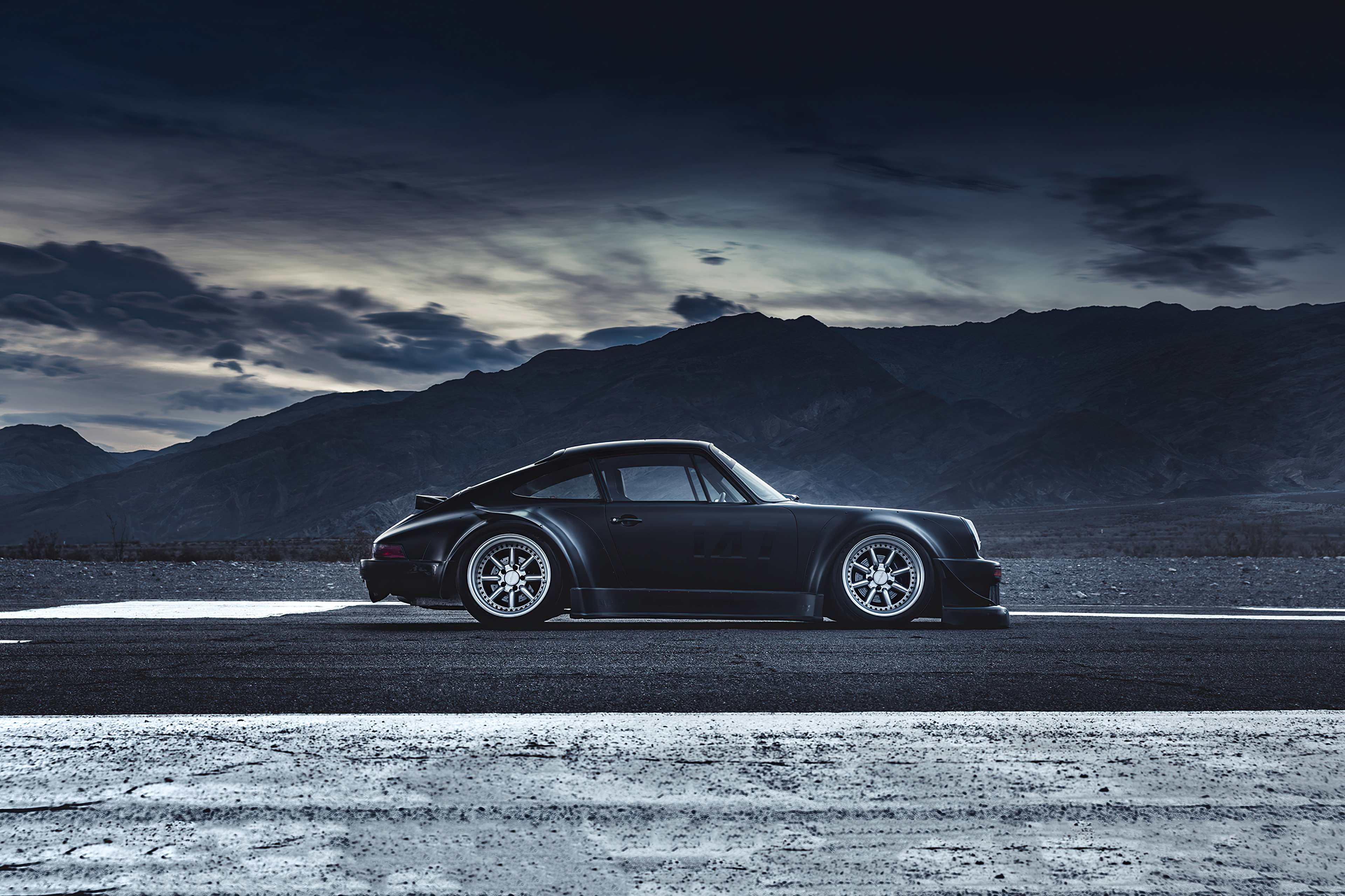 Porsche Black Vintage Photography 4k, HD Cars, 4k Wallpaper, Image, Background, Photo and Picture