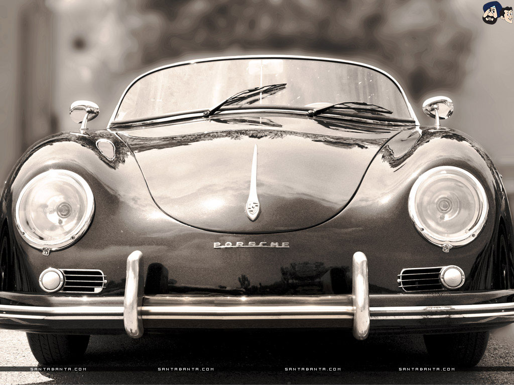 Porsche- luxury vintage sports car