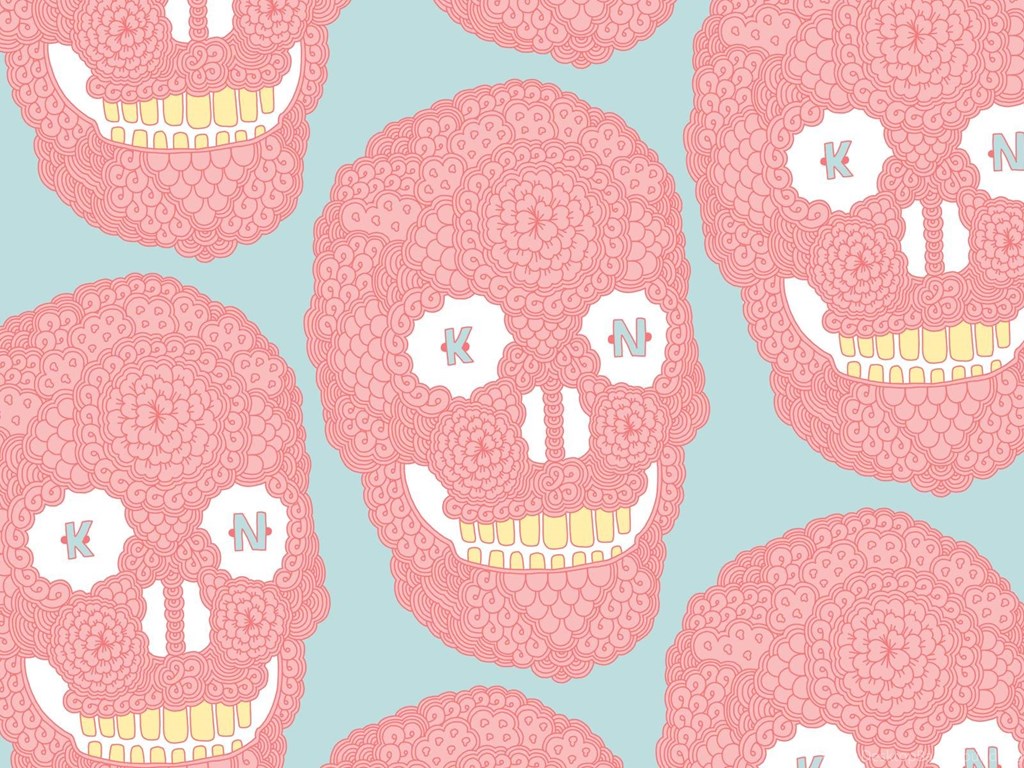 Pink Skull Pastel, Cute, Skulls, Happy, 1920x1200 HD Wallpaper And. Desktop Background