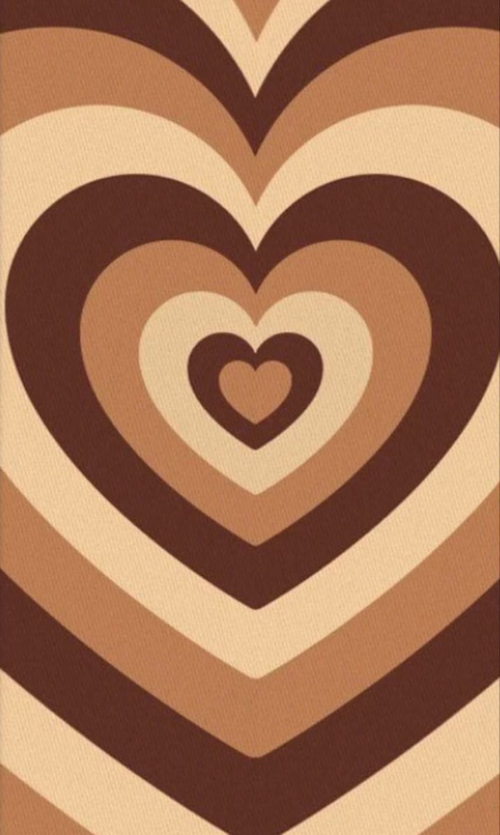 Brown Heart Wallpaper