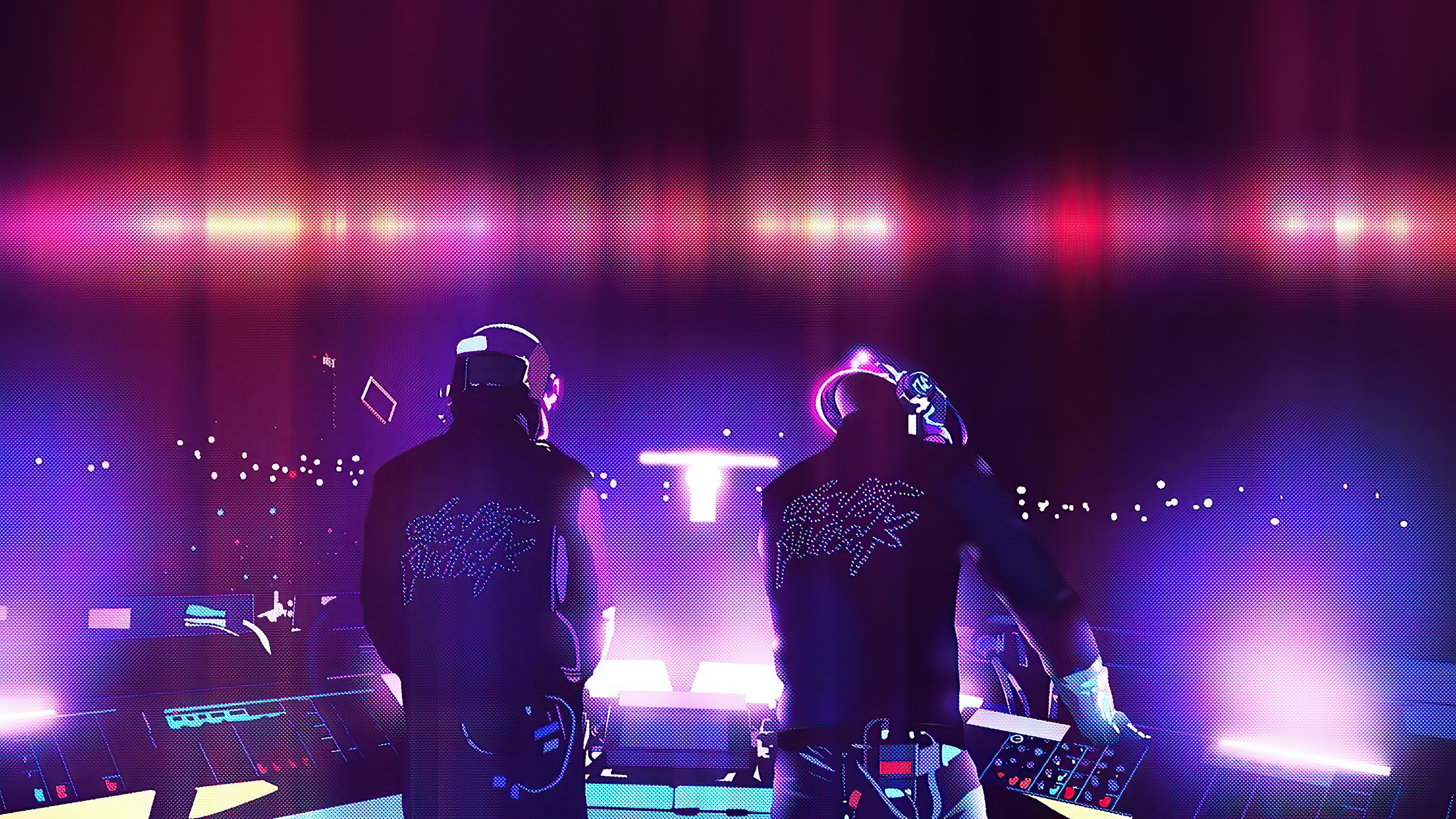 Wallpaper 4k Daft Punk Dj 4k Wallpaper