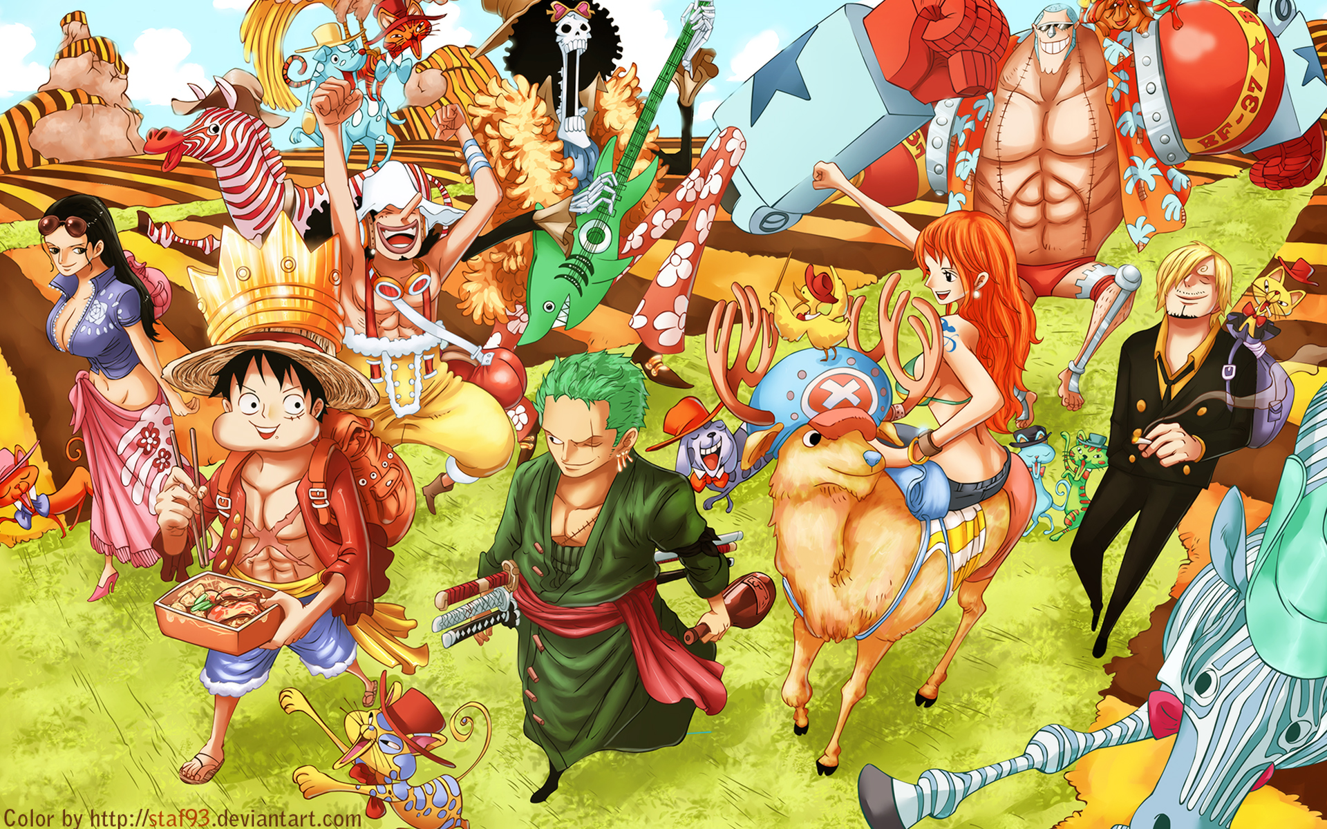 One Piece Crew Wallpaper