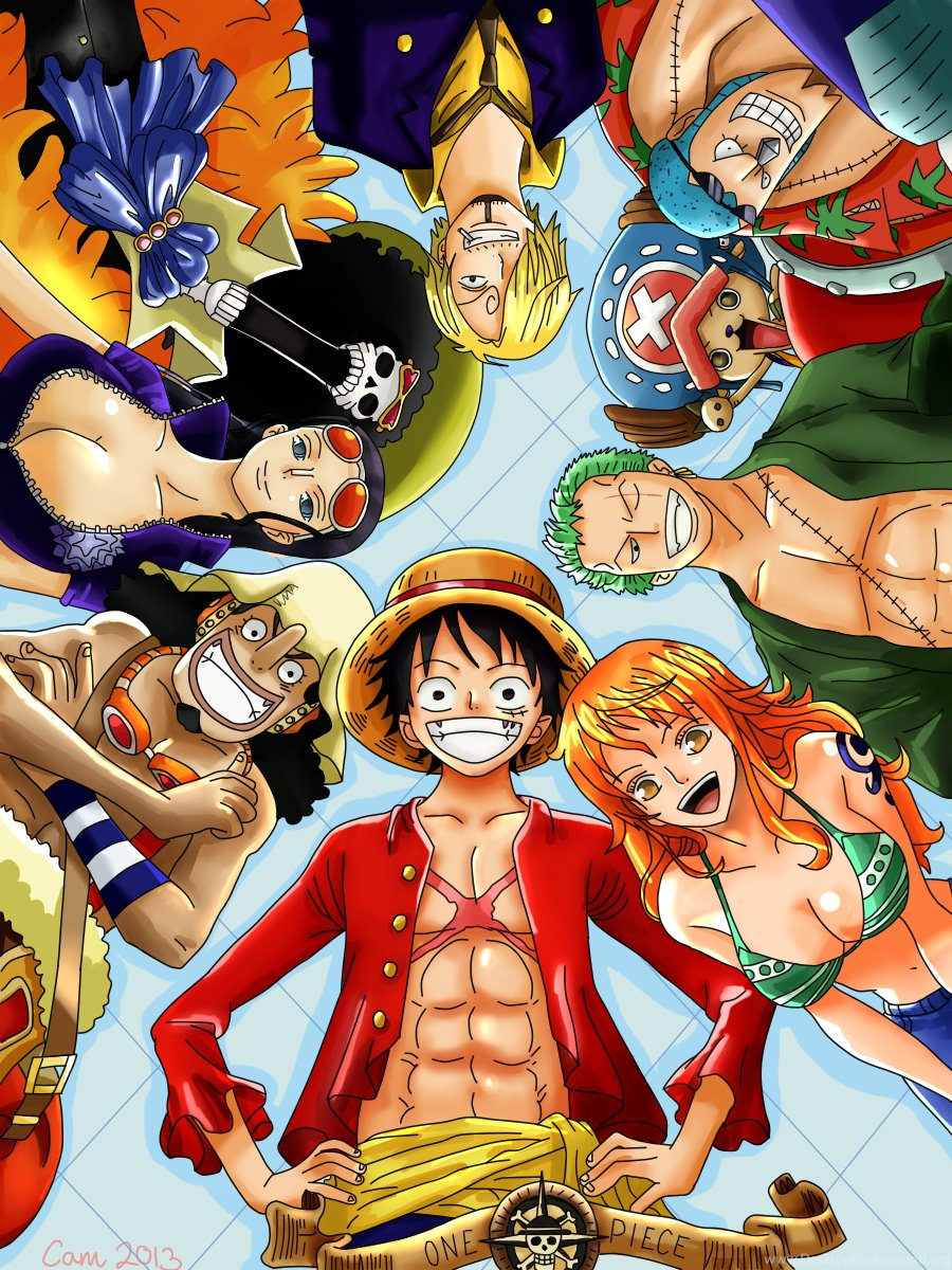 One Piece Straw Hat Pirates Heart Pirates 4K Wallpaper 6137