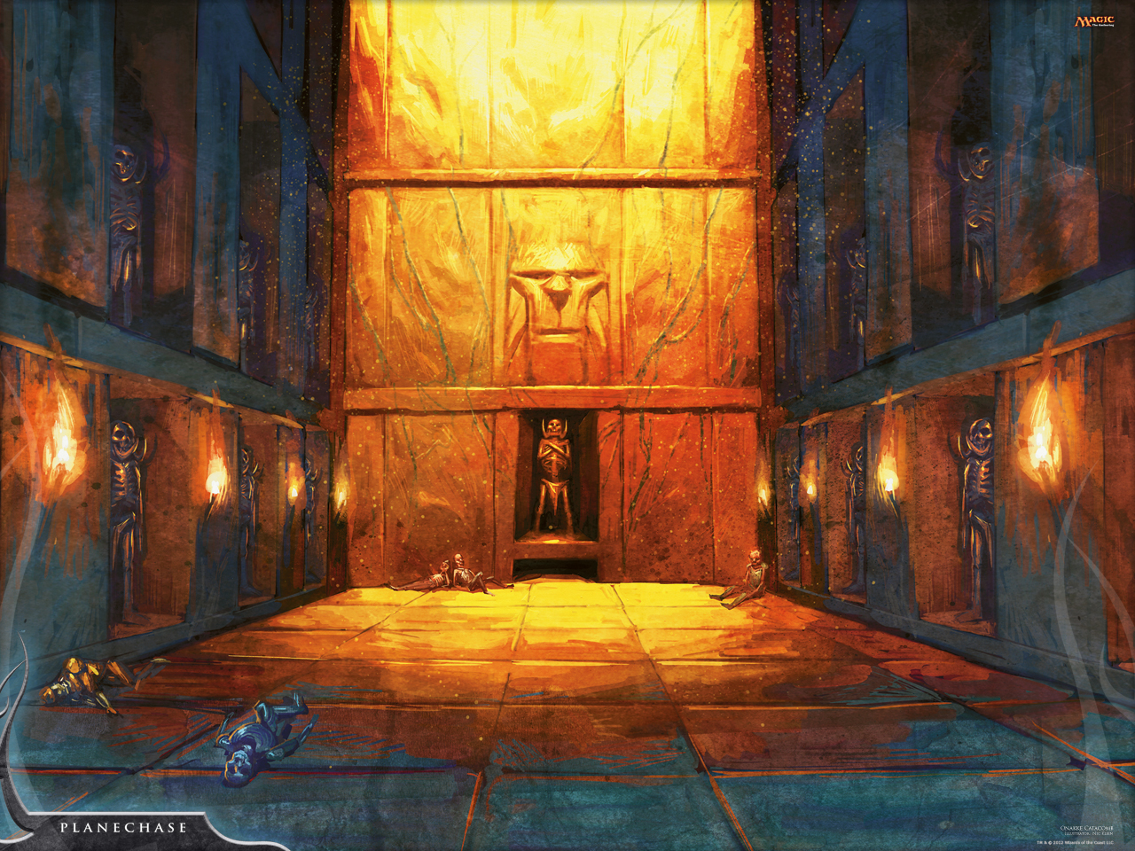 Wallpaper of the Week: Onakke Catacomb. MAGIC: THE GATHERING