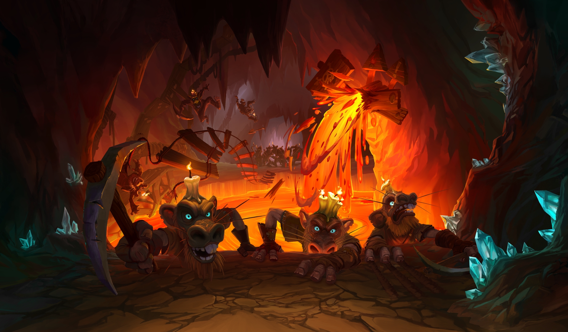 Hearthstone: Kobolds and Catacombs Wallpaper