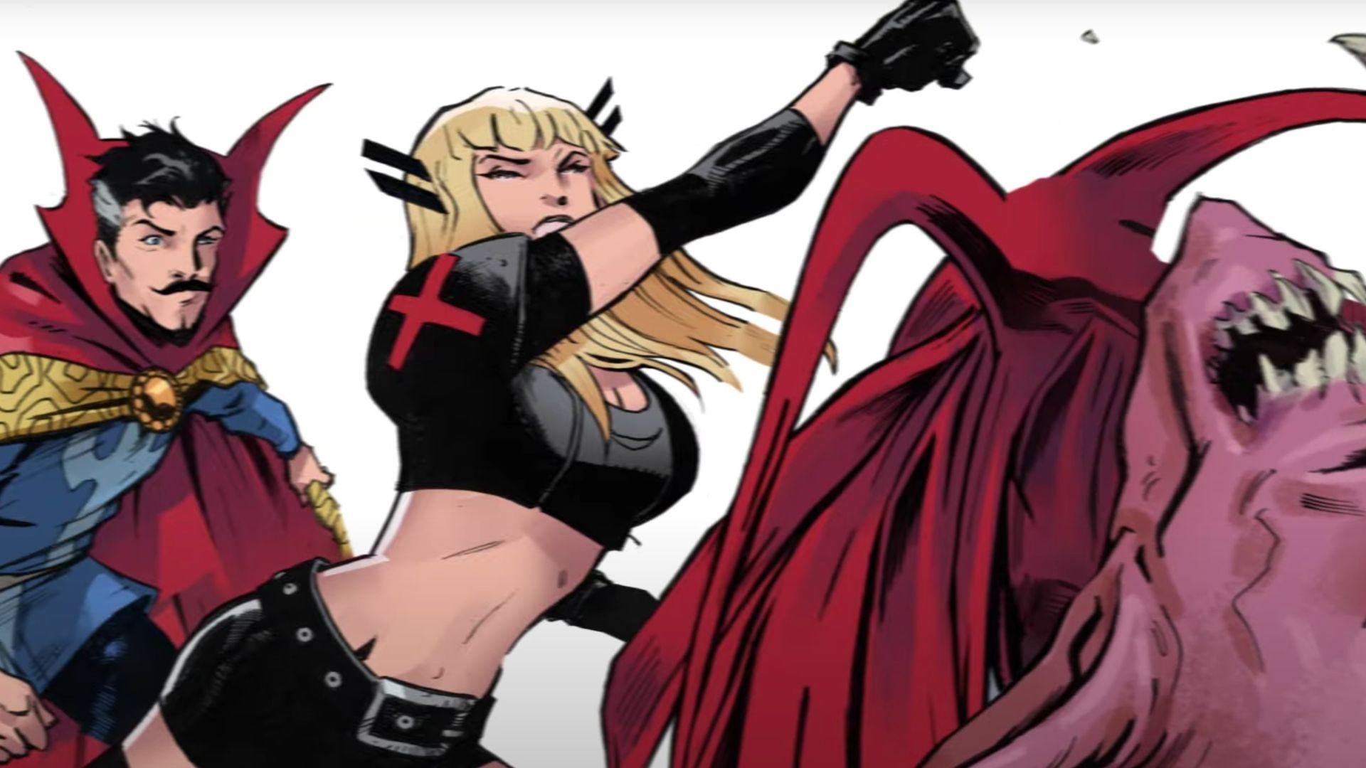 Magik Co Stars In The Death Of Doctor Strange Trailer