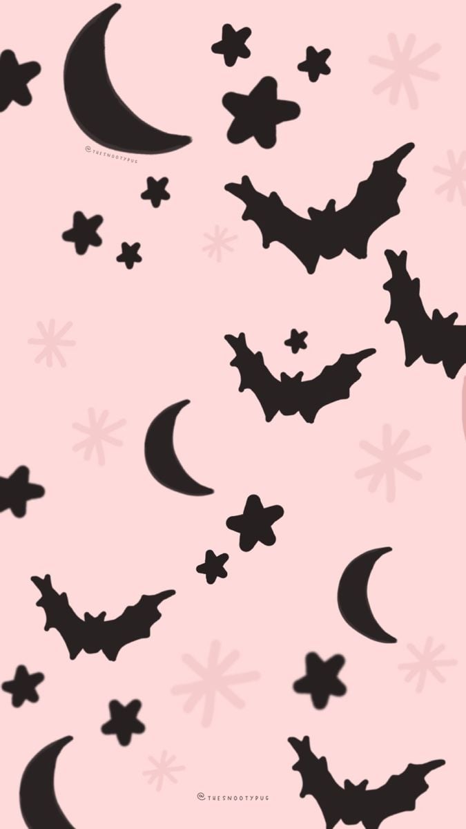 Pink Halloween wallpaper. Halloween wallpaper iphone background, Halloween wallpaper, Halloween wallpaper iphone