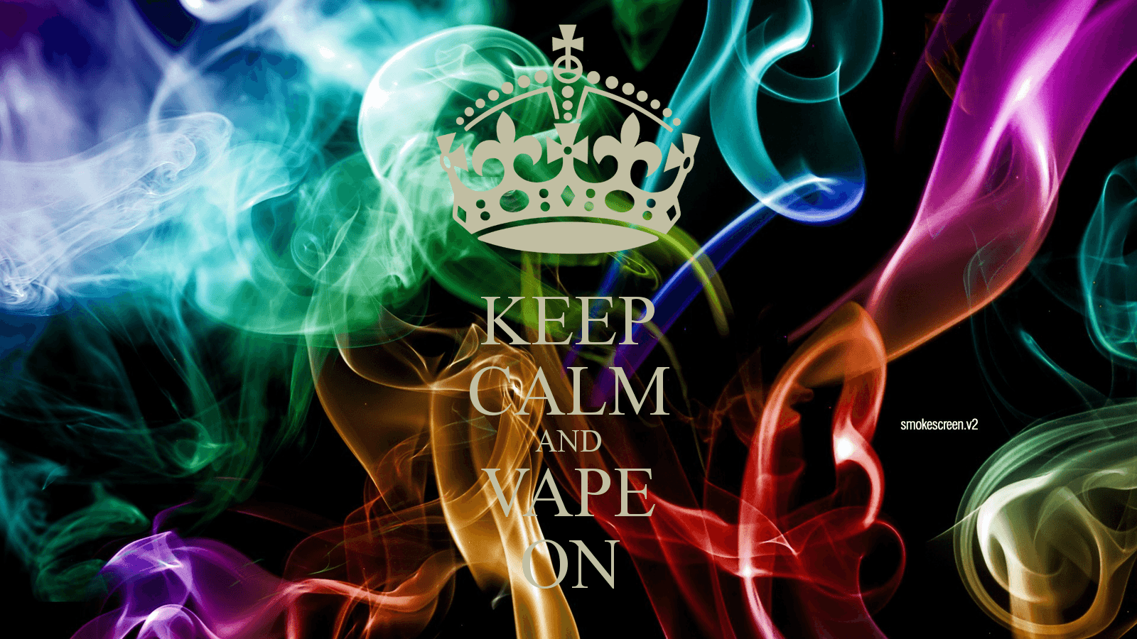 Vape Rainbow Wallpaper