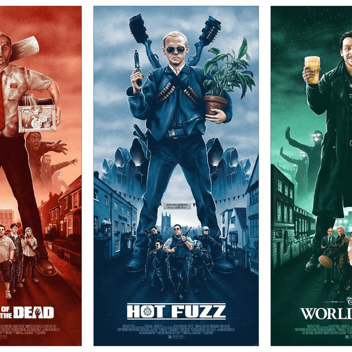 Three Flavour Cornetto Trilogy: The Three Flavours of Cinema