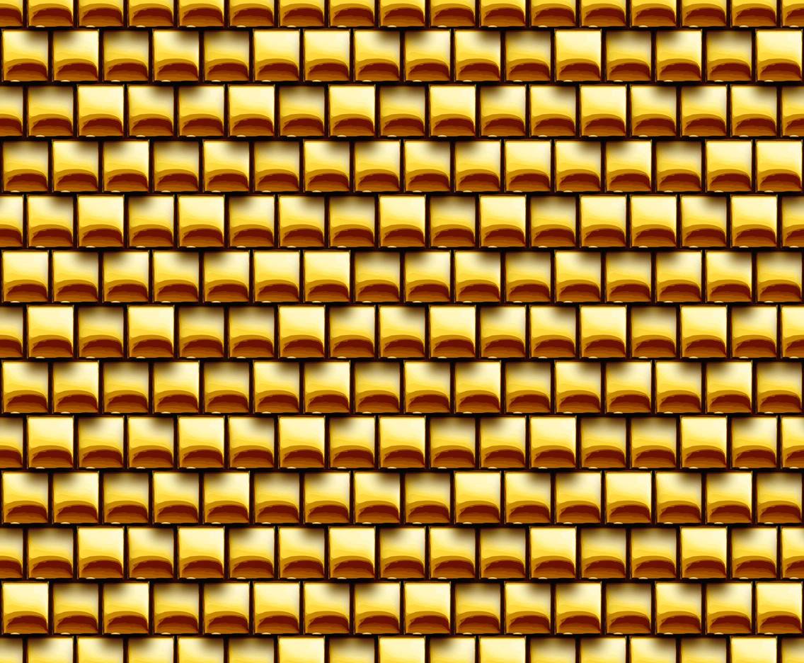 Gold Bricks Pattern