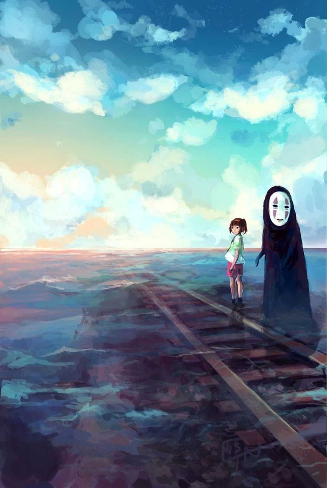 Android & Iphone Spirited Away Anime Phone Live Wallpaper