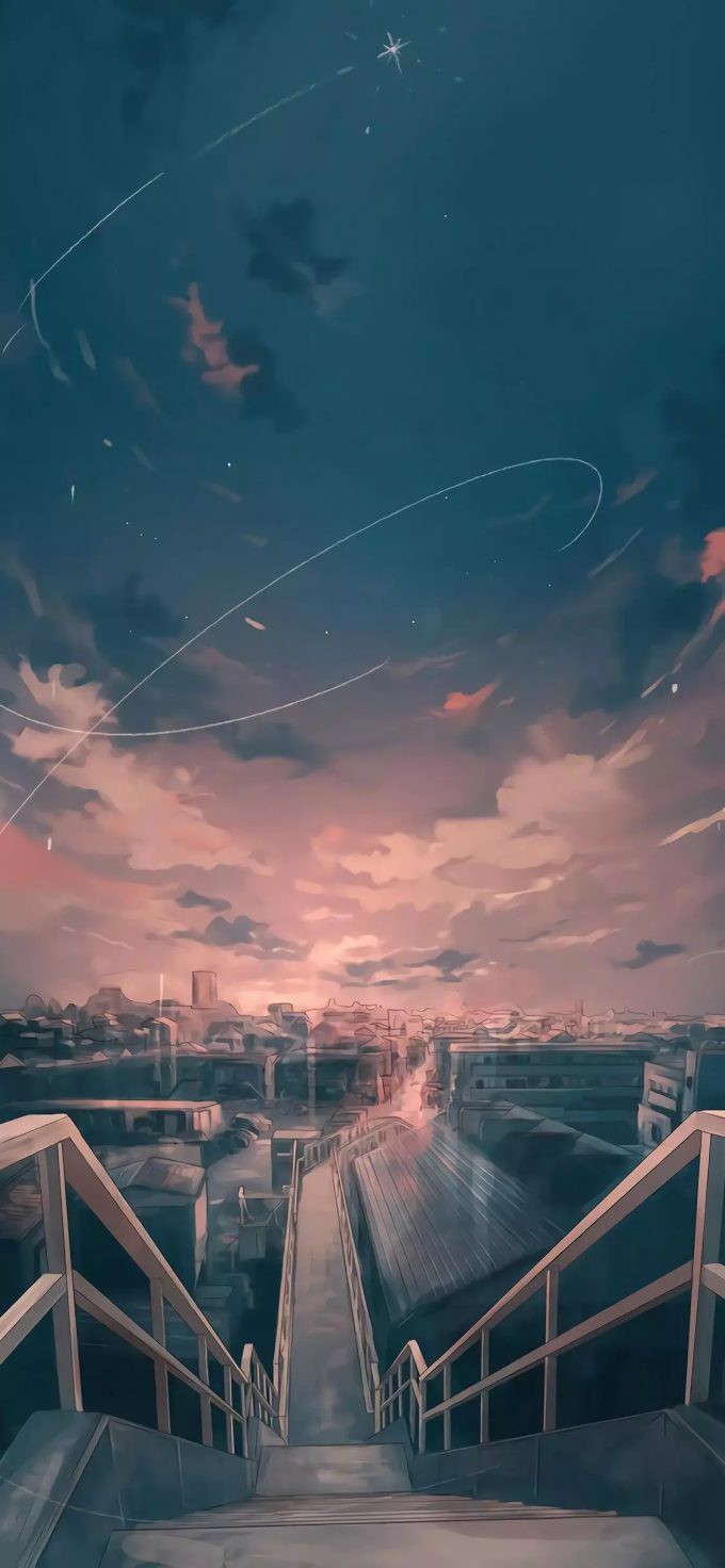 anime beautiful mobile wallpaper.