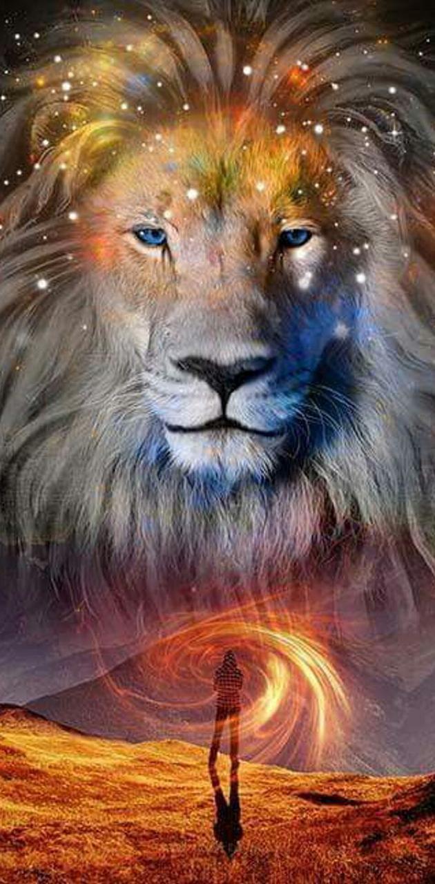 The Lion God wallpaper