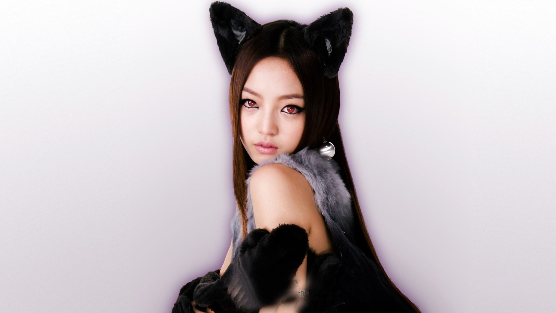 #Korean, #Asian, #K Pop, #cat Ears, #Kara, #women, Wallpaper. Mocah HD Wallpaper