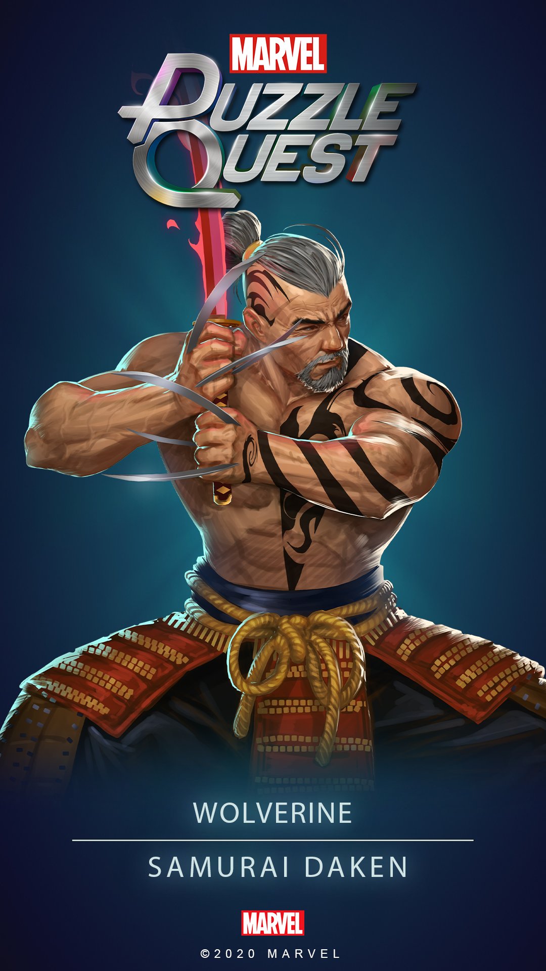 Marvel Puzzle Quest what you hold most dear with the Wolverine (Samurai Daken) Wallpaper! #MarvelPuzzleQuest