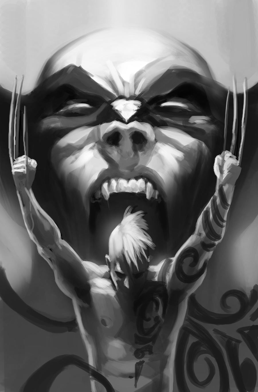 Wolverine & Daken by Marko Djurdjevic. Wolverine art, Marvel art, Marvel comics art