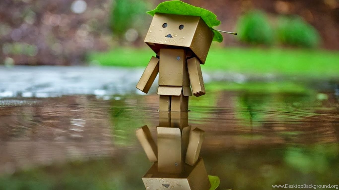 Wallpaper Sad Boxman Full HD Desktop Background