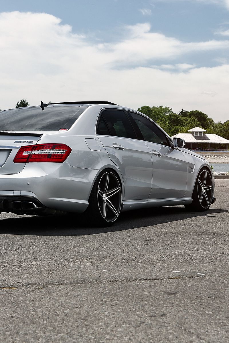 Download Wallpaper 800x1200 Mercedes Benz, Mercedes, E Class, E63, Amg, Vossen Iphone 4s 4 For Parallax HD Background