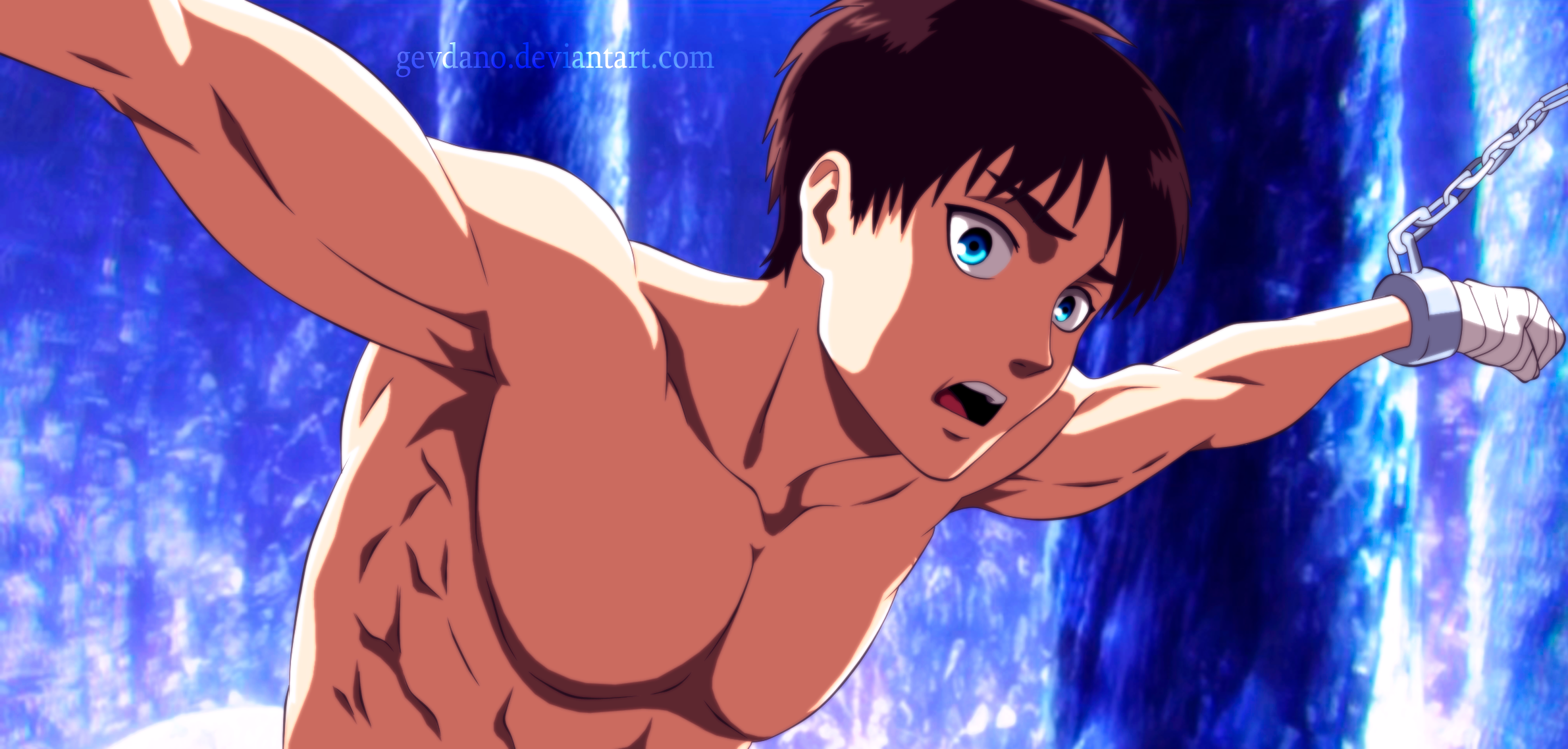 Eren Yeager wallpaper HD Wallpaper