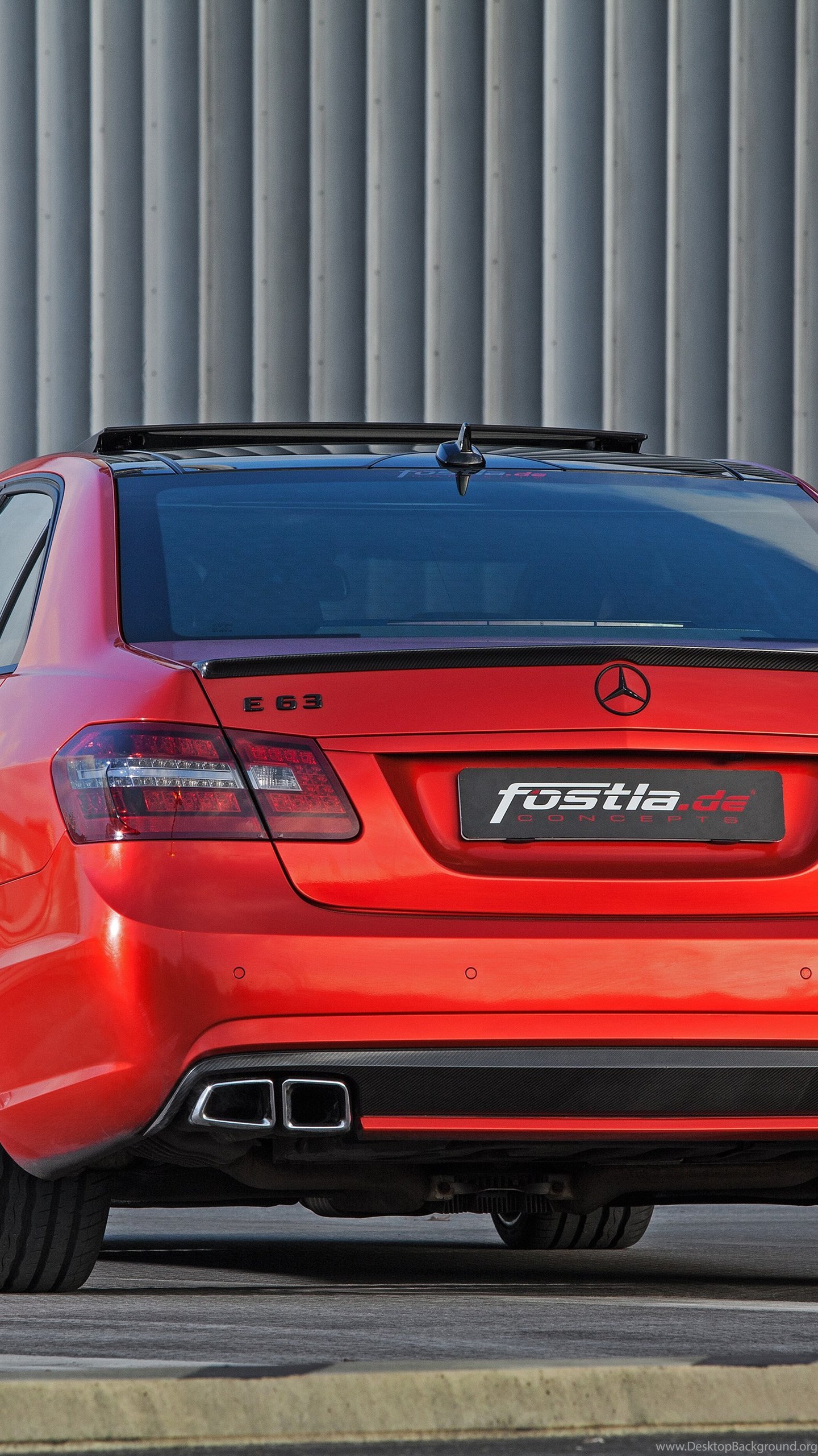 Fostla Mercedes Benz E63 AMG W212 Tuning Wallpaper. Desktop Background