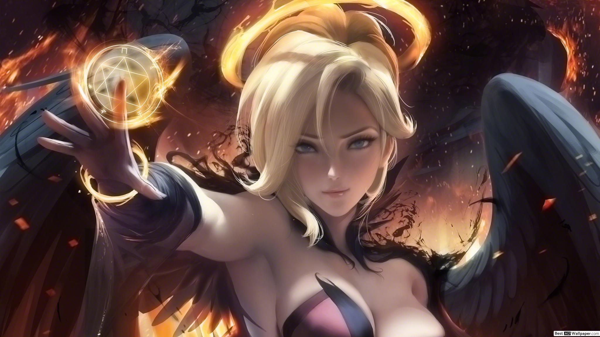 Witch 'Mercy' [Video Game] HD wallpaper download