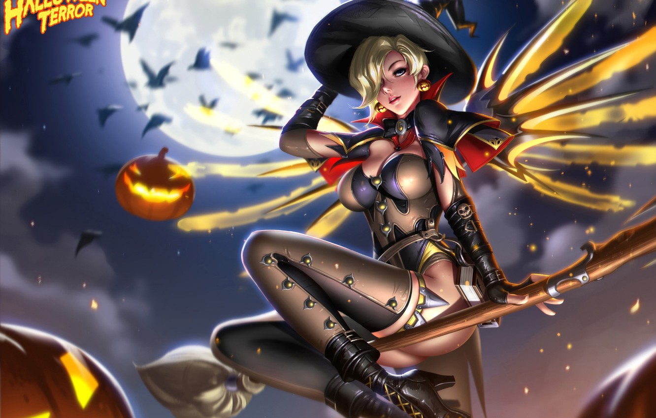 Witch Mercy Desktop Wallpapers - Wallpaper Cave