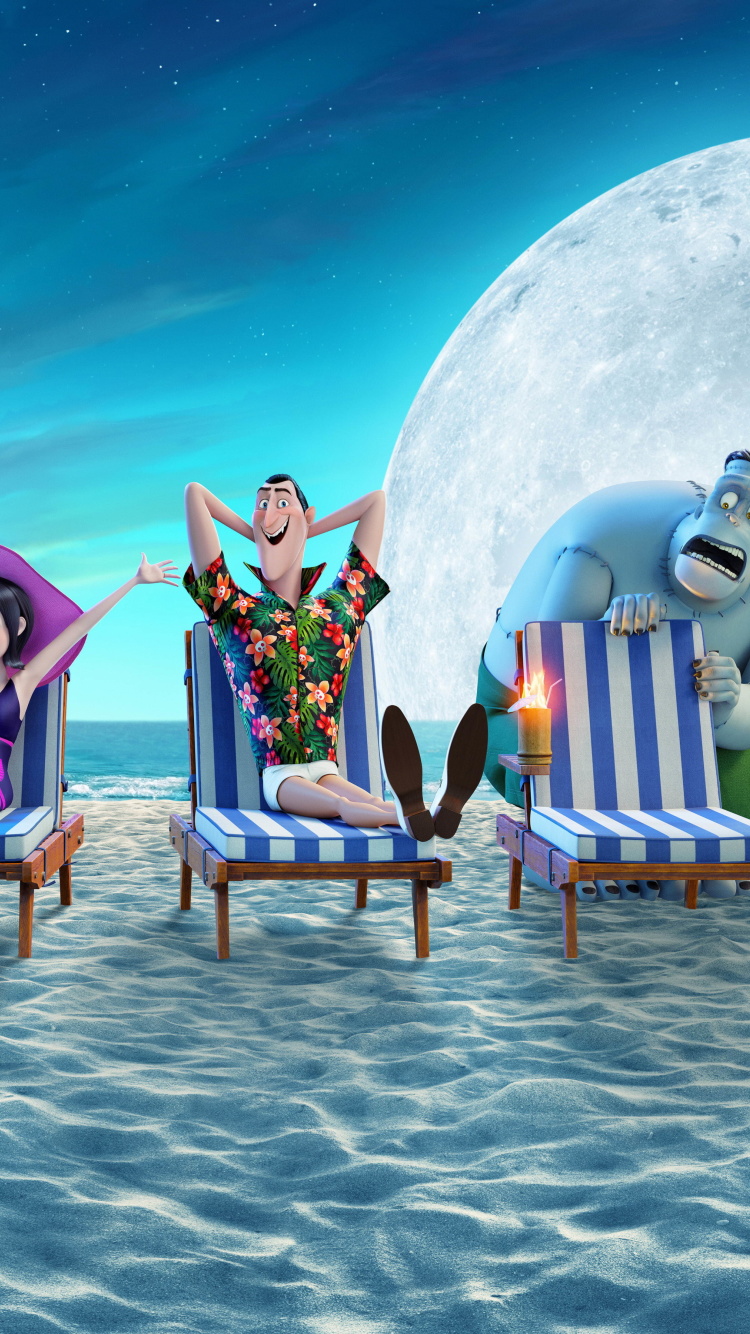 Hotel Transylvania 3 Summer Vacation Wallpaper for iPhone 7