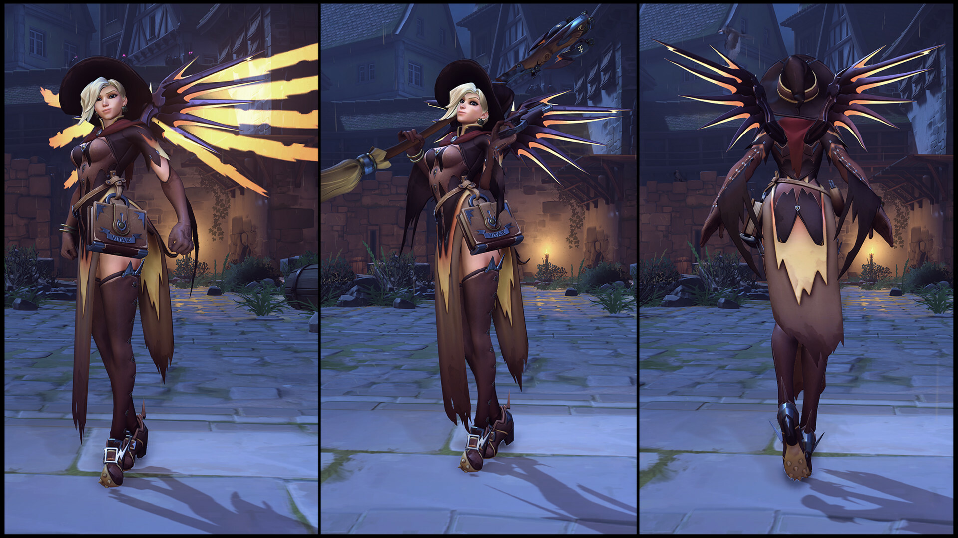 Overwatch Witch Mercy Skin