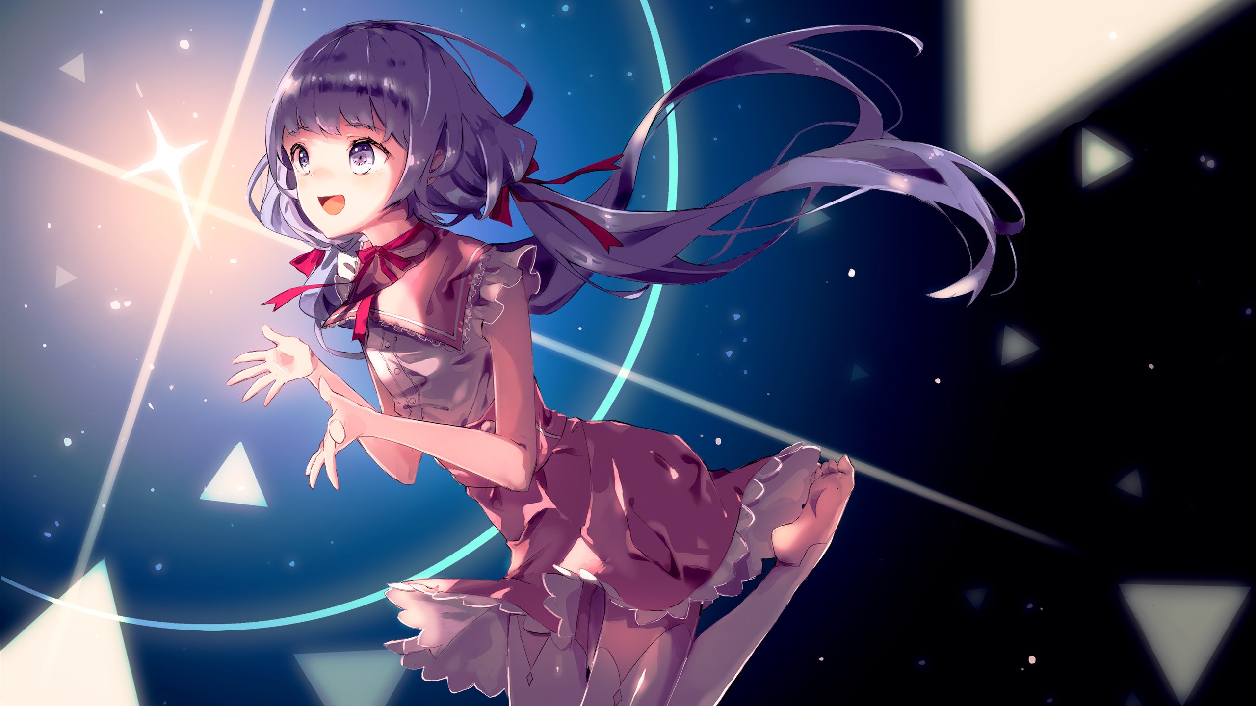 Fantasy Anime Girl Background