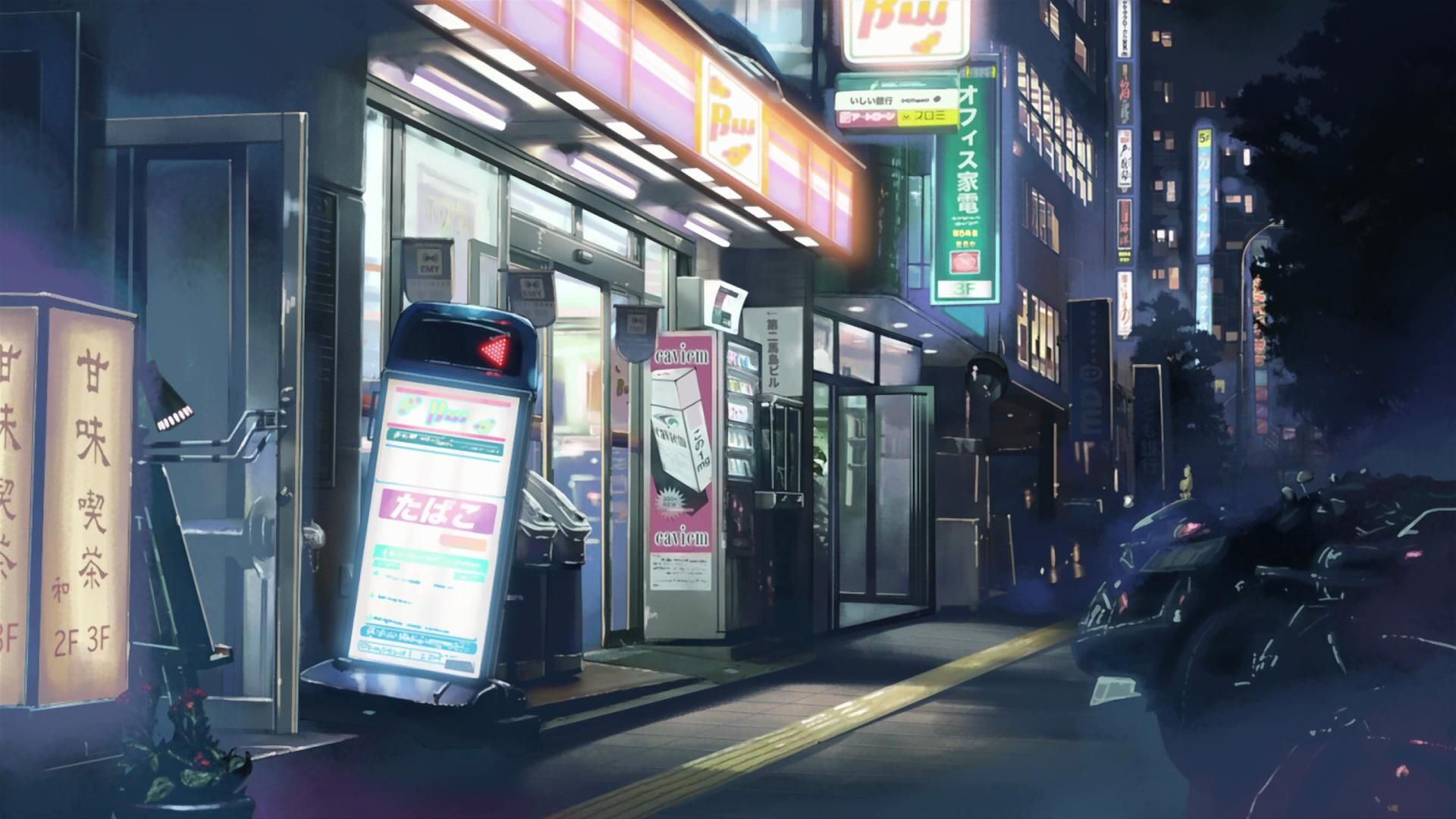 Cyberpunk Collection. Anime scenery, Anime city, Street background