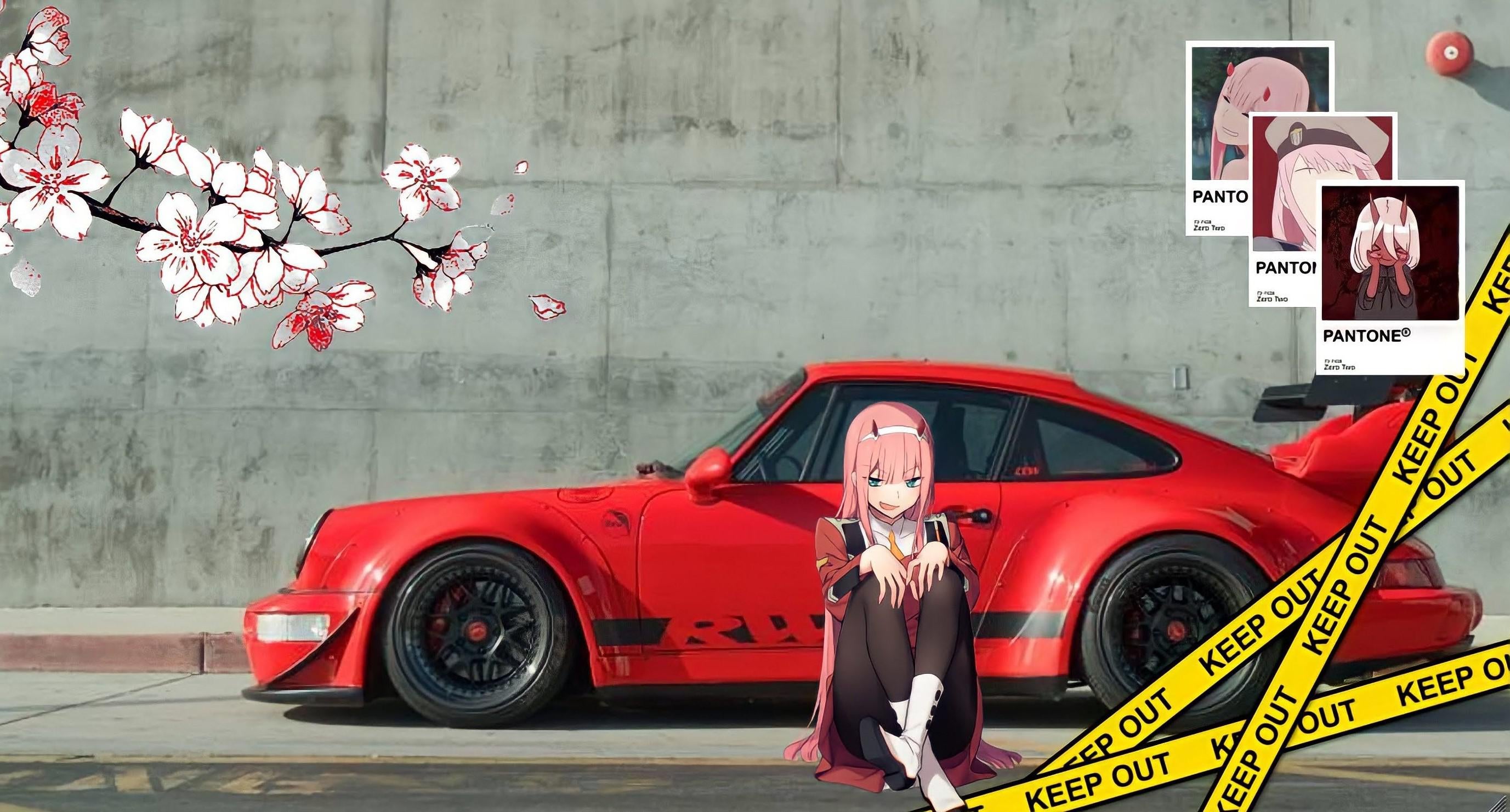 Anime x Car desktop wallpaper: u_superrulerxy
