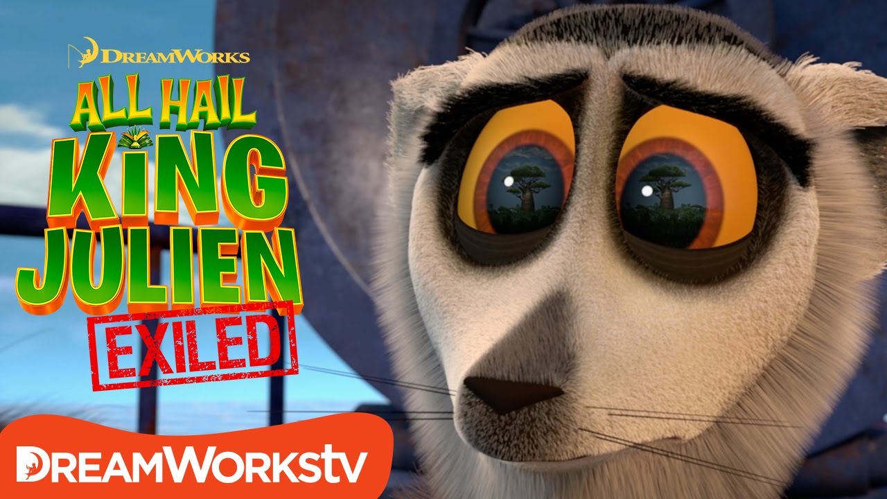 Official. ALL HAIL KING JULIEN EXILED