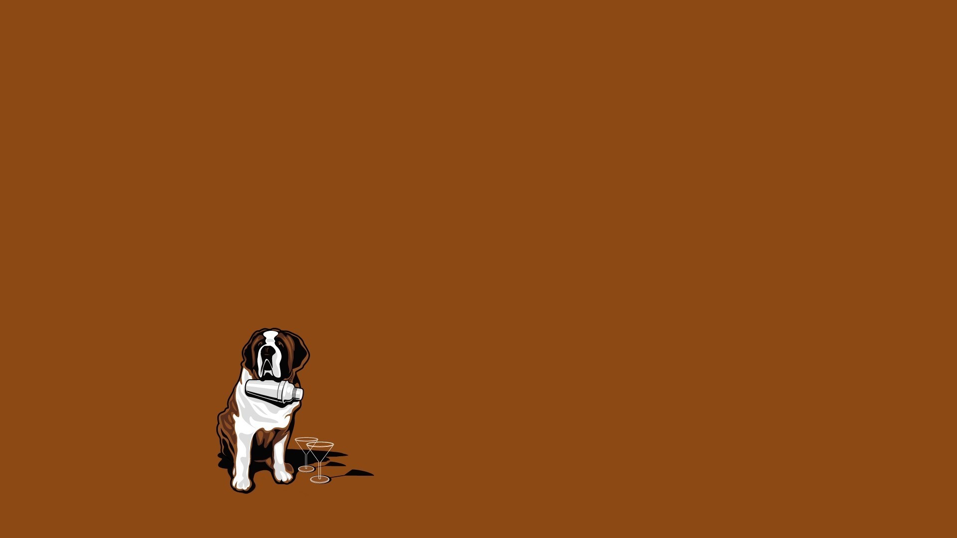 minimalism dog Wallpaper HD / Desktop and Mobile Background