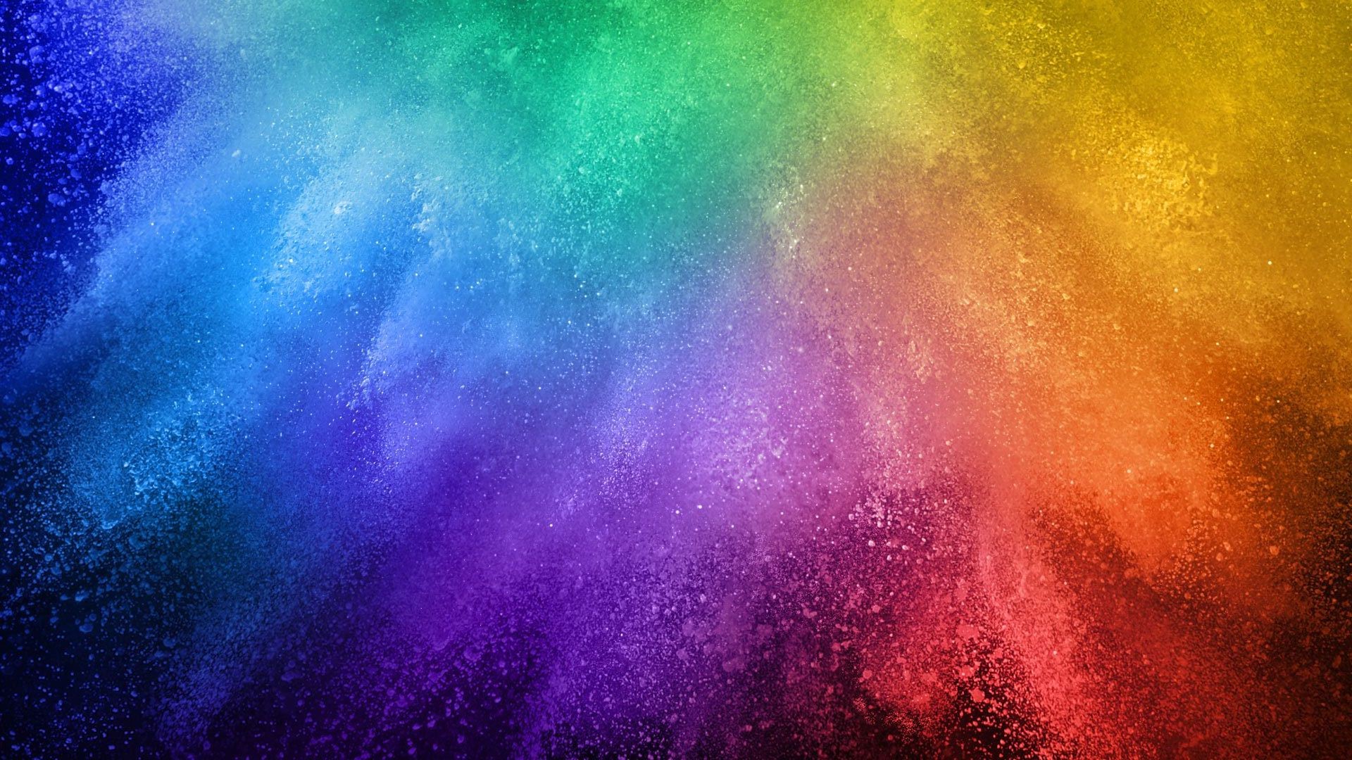 Wallpaper / abstract, colorful, green, blue, cyan, violet, red, pink, yellow, splashes, orange, Color Burst