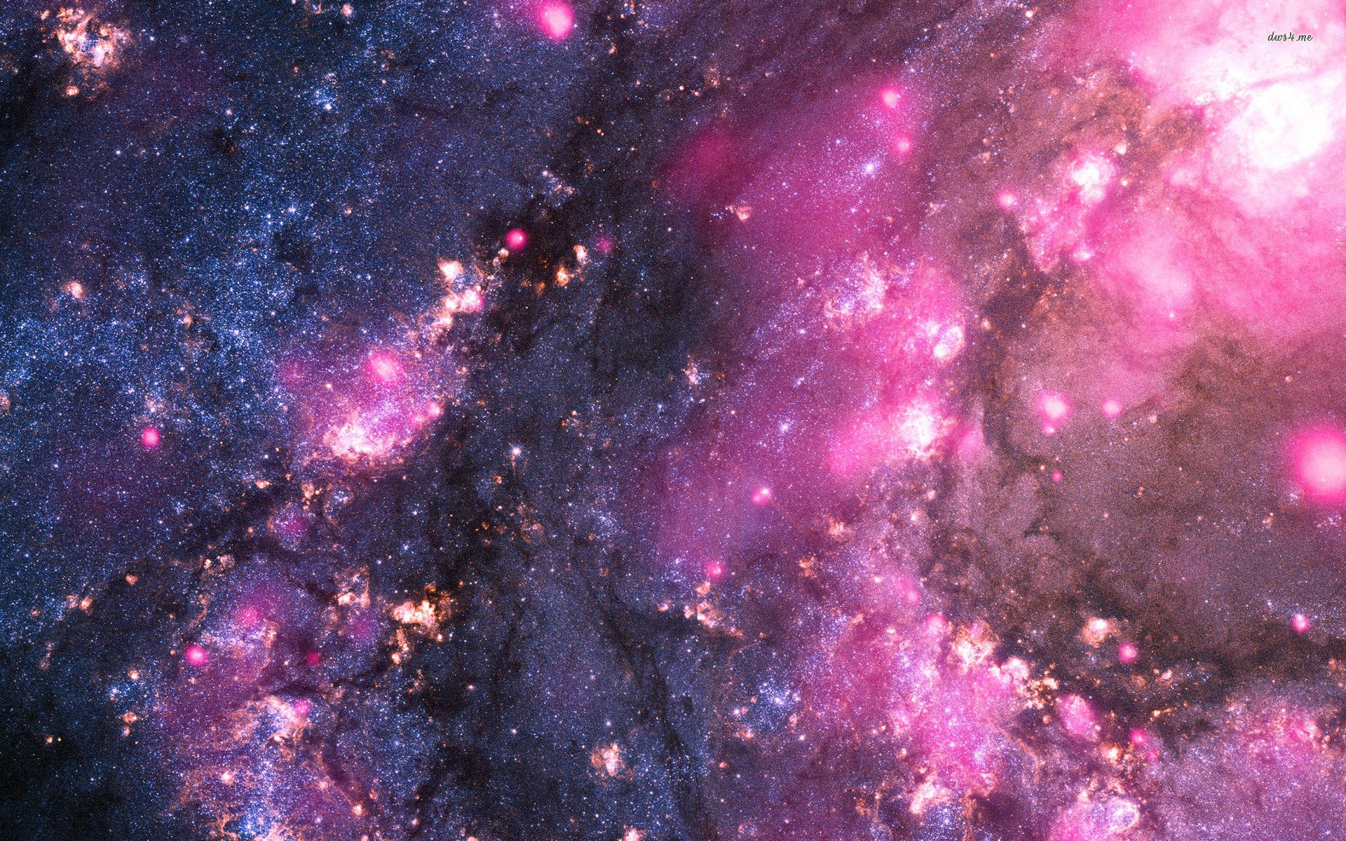Pink and Purple Galaxy Wallpaper