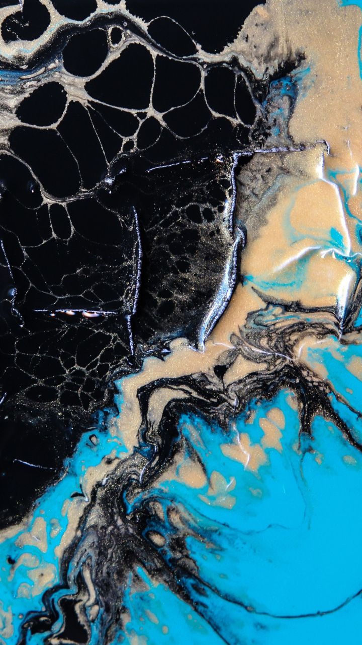 Abstract, paint, teal black, abstract, 720x1280 wallpaper. Abstract art wallpaper, Artistic wallpaper, Art hoe aesthetic wallpaper iphone