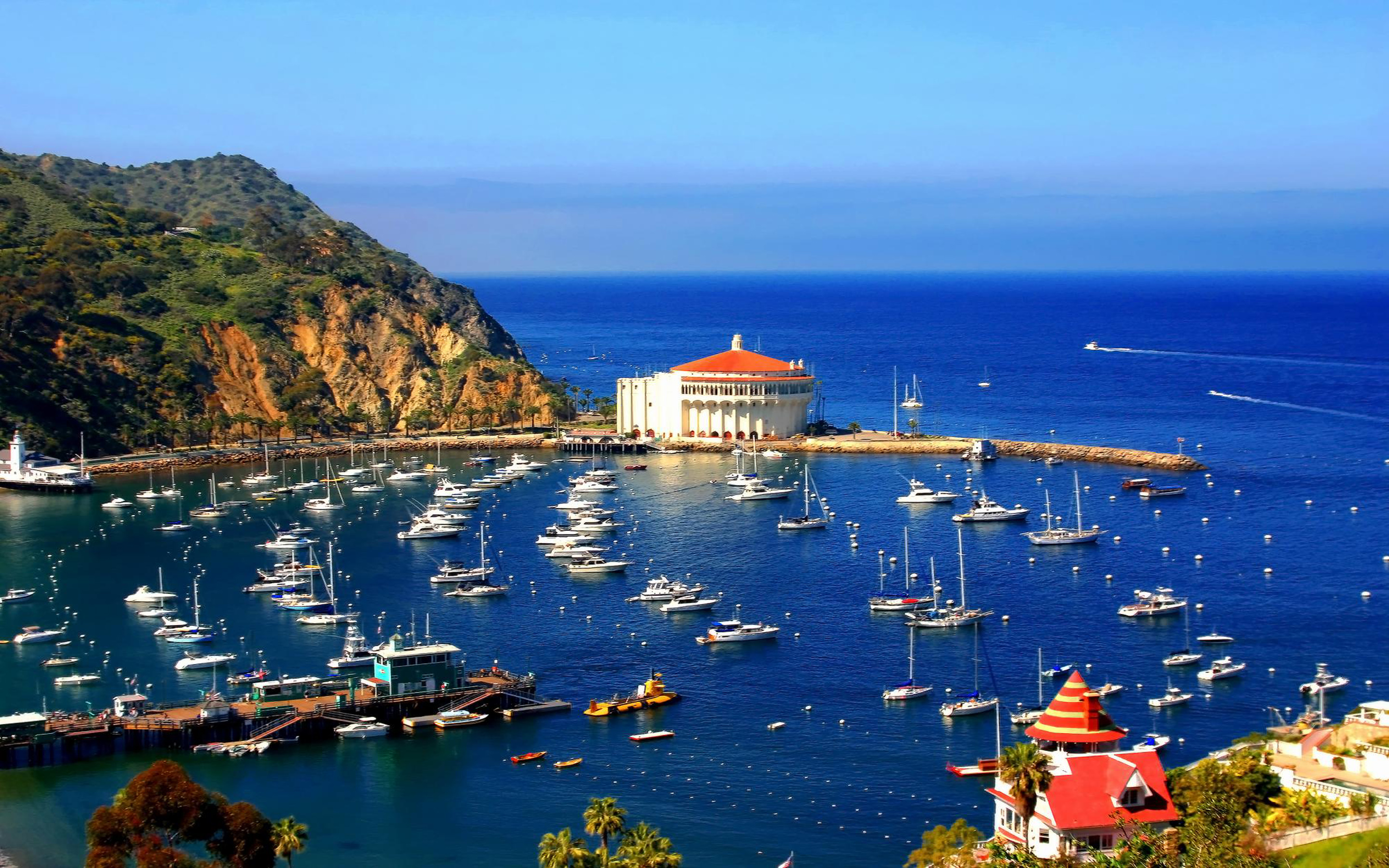 Best Location Santa Catalina Island California Desktop HD Wallpaper, Wallpaper13.com