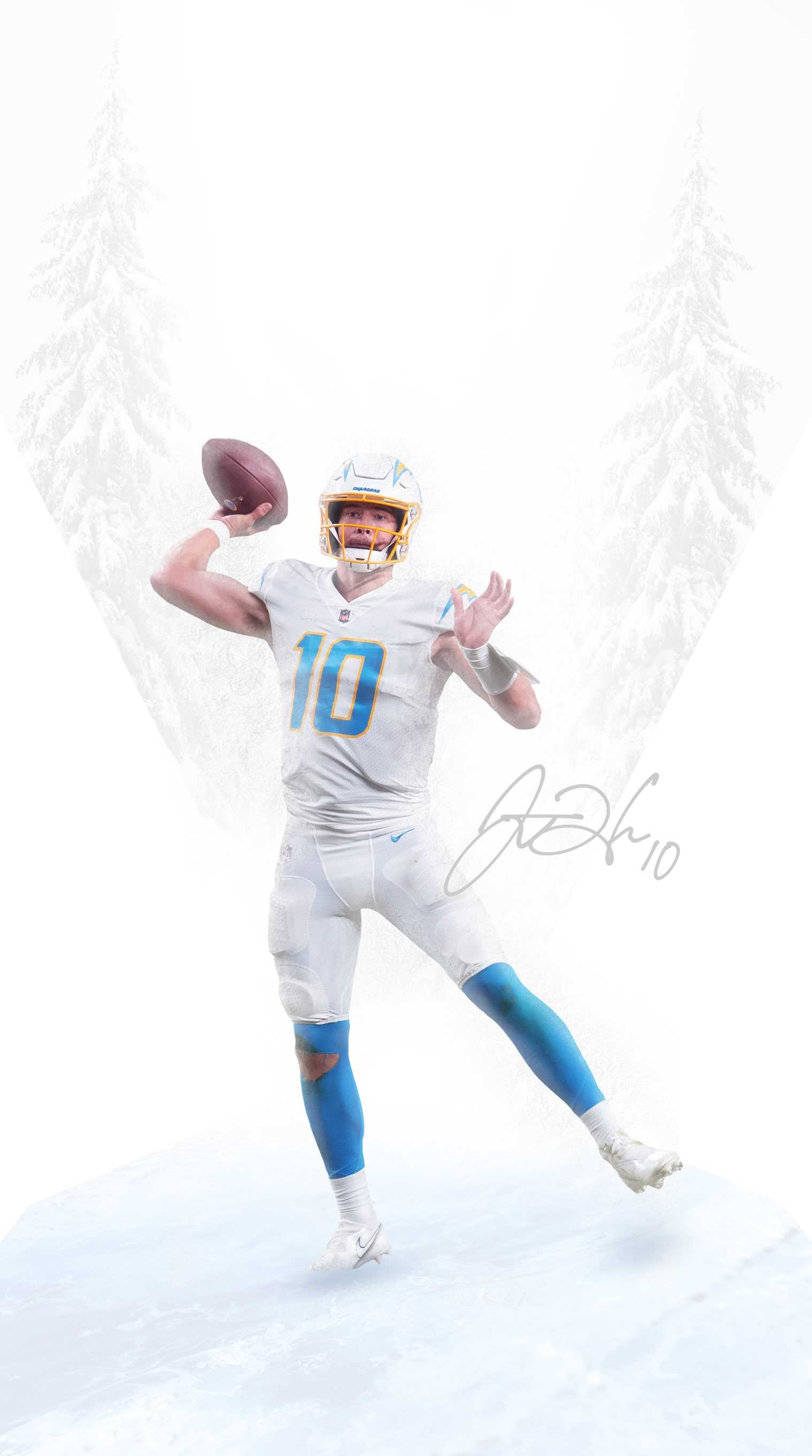 Los Angeles Chargers on Twitter justin herbert chargers HD wallpaper   Pxfuel
