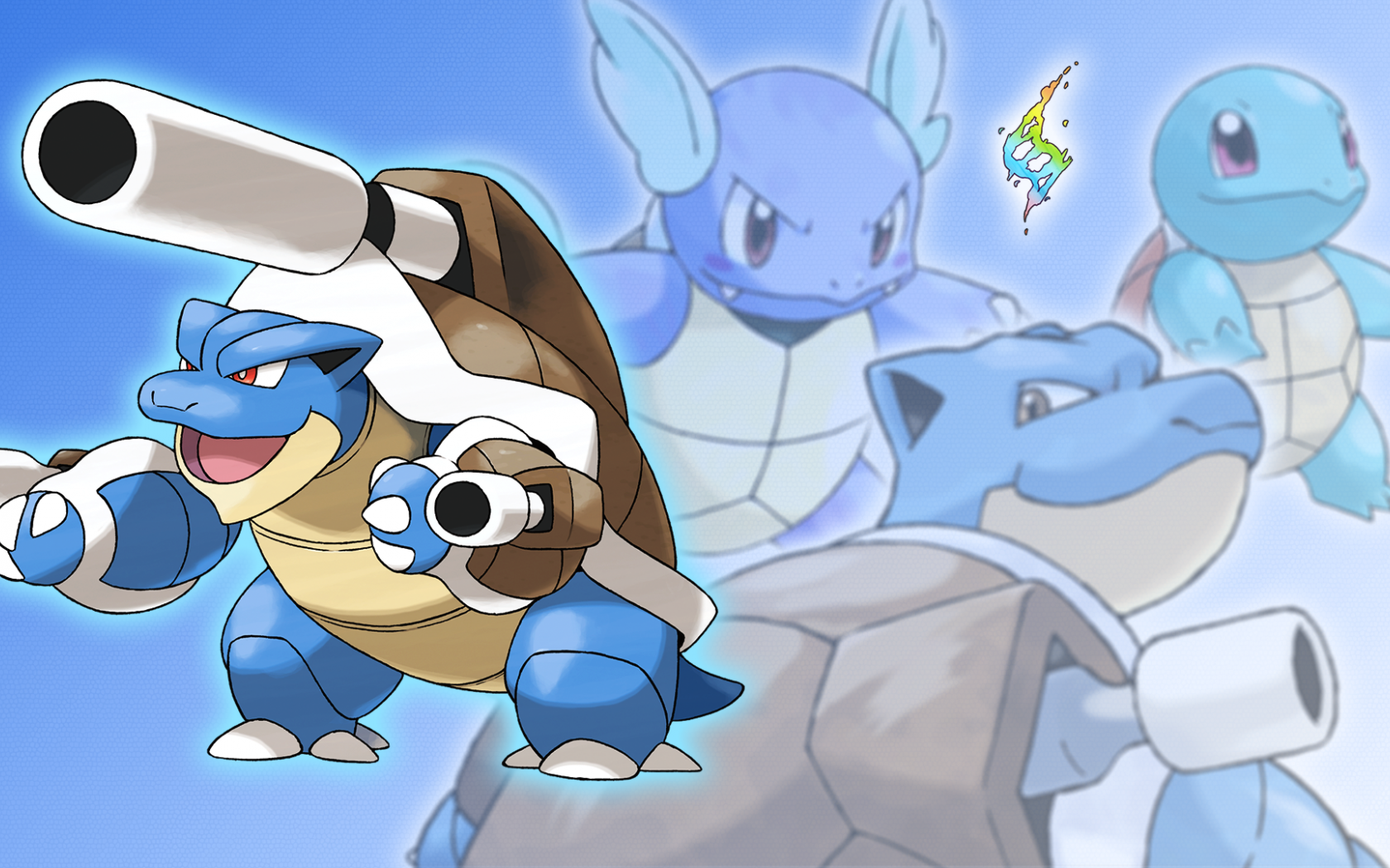 Free download Squirtle Wartortle Blastoise and Mega Wallpapers by Glench on...