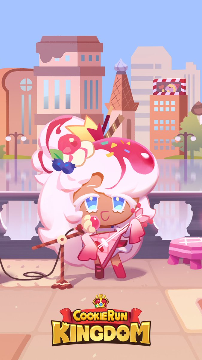 Cookie Run: Kingdom on Twitter: Check out these cute wallpapers of the Cookie Kingdom's rising star, Parfait Cookie~! ☆… 